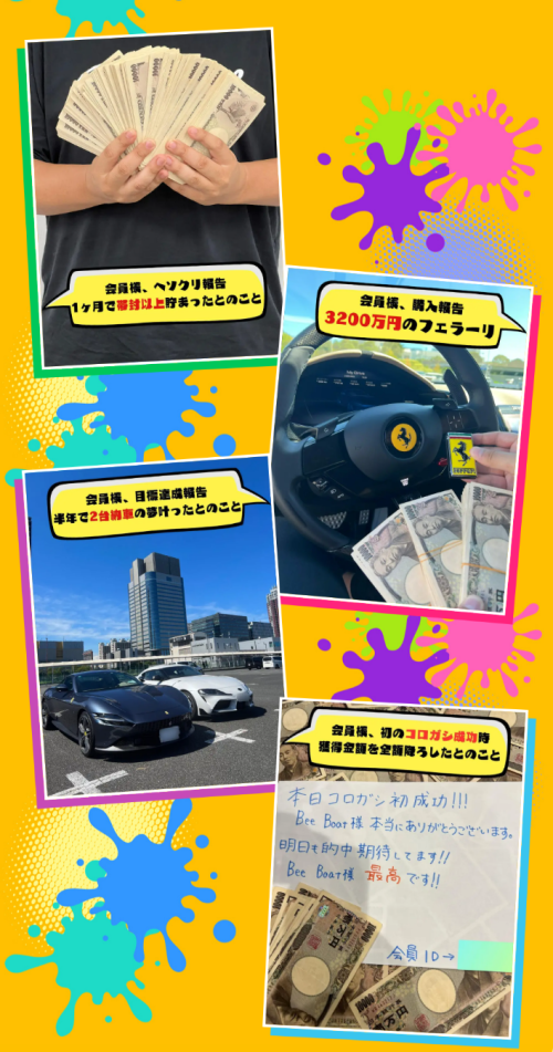 ビーボートの報告